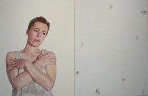 Diane Marsh, The Ending of Sorrow, oil on linen, 1994