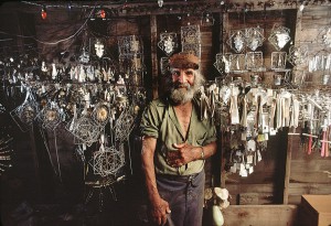 Richard Greenhill, Blagdon Emery Blagdon and his Healing Machine, photograph