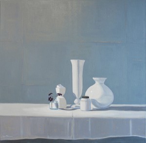 Carol Thompson, White-Still-Life