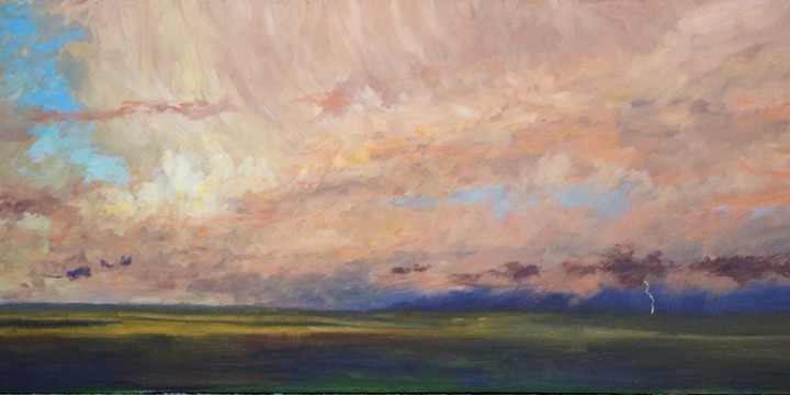 Ray Knaub, Summer Prairie, oil
