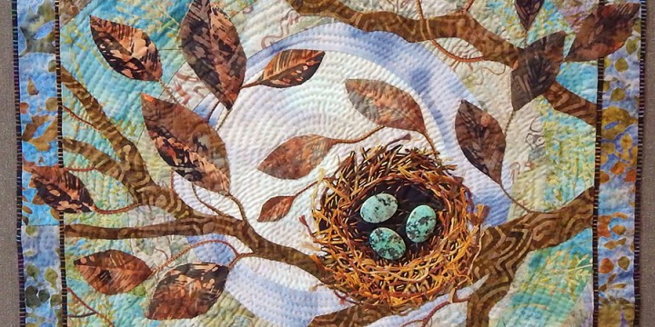 Molly, Anderson, Bird Nest, cotton, natural stones
