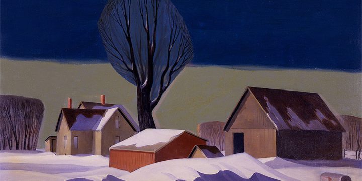 Dale Nichols, After the Blizzard,1967, oil on canvas, 1967