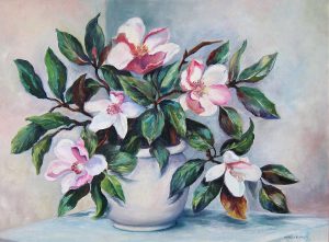 Ethelyn T. Hersh, Magnolias, oil, 1958-1959