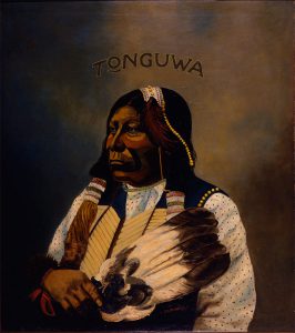  Frank Rinehart, Portrait of Grant Richards - Chief of the Tonguwa, oil, c. 1898–1900 