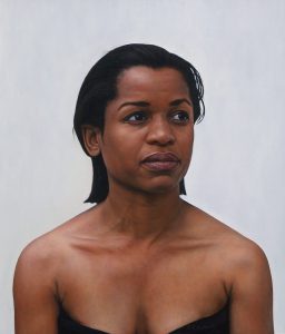 Stephen Cornelius Roberts, Painting of D. W., oil over alkyd over acrylic on linen, 1999