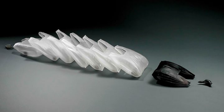 Erika Tada, Bird and Stones, blown glass, kiln casting, 2007