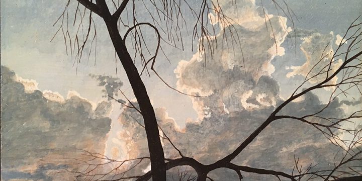 Gary E. Zaruba, Majestic Evening, acrylic on matte board, n.d.