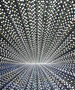 Barbara Takenaga, Nebraska II, acrylic on linen, 2015