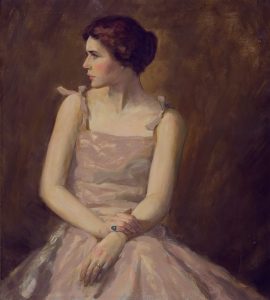 Grant Reynard, Gwen, oil on canvas, 1929