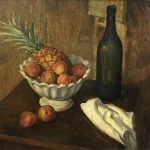 Grant Reynard, Still Life with Pineapple, oil on canvas, n.d.