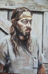 Marilyn Blechner, Portrait of Tom, pastel