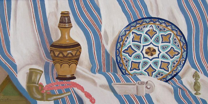 Parnelia Augustine, Moroccan Souvenirs, oil on canvas, n.d.