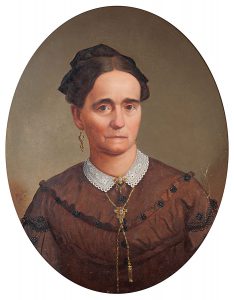 Otto Pauling, Portrait of Susan Bronnenberg Nelson, oil, 1875
