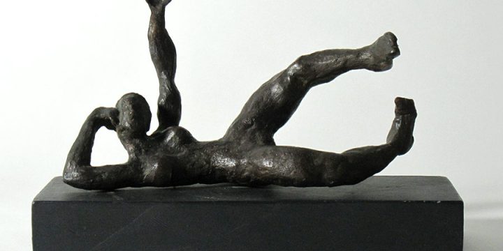 Leland Eugene (Lee) Lubbers, Untitled (reclining nude), bronze, n.d.