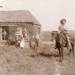Solomon D. Butcher, "Shorty" an old-time cowboy in Cherry County, near Pullman, Nebraska 1901, black & white photograph