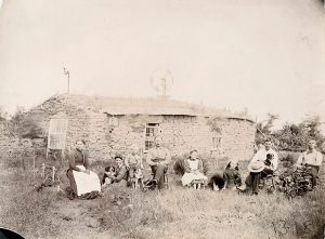 Solomon D. Butcher, Zack Thostonsen, southwest Custer County, Nebraska 1892, black & white photograph