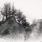 Solomon D. Butcher, D. O. Luce Canyon, Anselmo, Custer County, Nebraska 1890 (S. D. Butcher & Lillian Butcher), black & white photograph c. 1982-1984