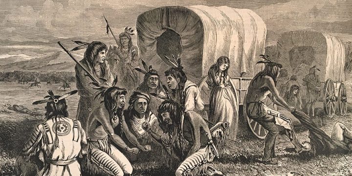 William de la Montagne Cary, Indians Gambling for the Possession of a Captive, wood engraving, published in Harper's Weekly, June 20, 1874