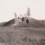 Solomon D. Butcher, Lookout Point in Cherry County, Nebraska, near the Snake River, n.d. (altered), black & white photograph (from glass plate negative in the Nebraska State Historical Society Collection), c. 1982-1984