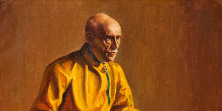Zanna Anderson, Untitled (Russian immigrant, male), oil on canvas, n.d.
