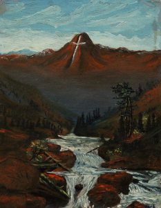Dale Nichols, Mountain of the Holy Cross, oil, c. 1916