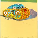 Robert Weaver, Toy Tank, six-color lithograph (artist’s proof), 1977