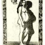 Robert Weaver, Pregnant Molly, etching, 1969