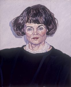 Robert Weaver, Untitled (woman), oil on canvas, n.d.