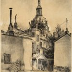 Leonard Thiessen, Tallin, Estonia, lithograph