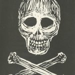 Patti Gallimore, The Book of Bad Things-Volume 1, Women - Poison, artist book: linocut (1/4), 1998