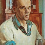 Leonard Thiessen, Self-Portrait, oil on canvas, 1937