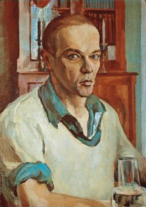 Leonard Thiessen, Self-Portrait, oil on canvas, 1937