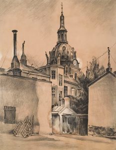 Leonard Thiessen, Tallin, Estonia, lithograph