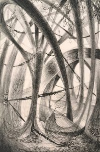 Leonard Thiessen, Jungle, lithograph (A/P), n.d.