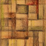 Leonard Thiessen, Untitled (abstract), crayon, graphite, c. 1960