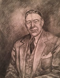 Leonard Thiessen, Mr. C.A. Swanson, graphite, n.d.
