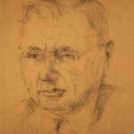 Leonard Thiessen, Portrait of a Man, graphite, n.d.