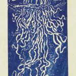 Rudy Pozzatti, Darwin’s Bestiary - Jelly Fish, artist book: lithograph (79/191), 1985-1986