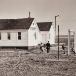 Charles Guildner, Rural Schools of Nebraska 2: Cottonwood Creek School, digital photograph, c. 2013, 13 × 19"
