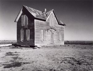 Wright Morris, Abandoned Farmhouse with Boarded Windows, Nebraska, 1940