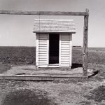 Wright Morris, School Outhouse and Backstop, Nebraska, 1947