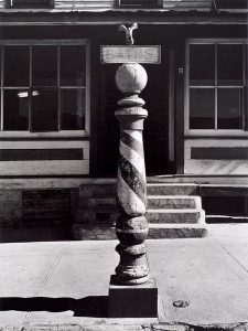 Wright Morris, Barber Pole, Weeping Water, Nebraska, 1947