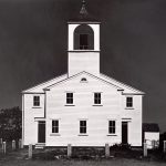 Wright Morris, Church near Turo, Cape Cod, Massachusetts, 1939 (horizontal), silver print, 1975