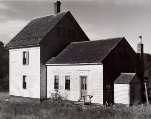 Wright Morris, House Near Wellfleet, Cape Cod, Massachusetts, 1939, silver print, 1975