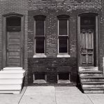 Wright Morris, Steps - Painted and Unpainted, Baltimore, Maryland, 1940, 1940, silver print, 1975