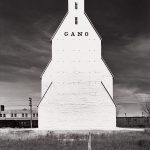 Wright Morris, Gano Grain Elevator, Western Kansas, 1940, silver print, 1975