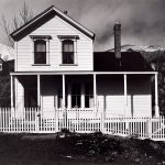 Wright Morris, House with Picket Fence, Virginia City, Nevada, 1941, silver print, 1975
