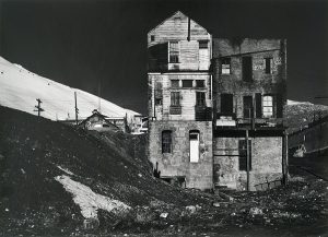 Wright Morris, Houses, Rear View, Virginia City, Nevada, 1941, silver print, 1975