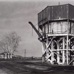 Wright Morris, Waterstack, Near Lordsburg, New Mexico, 1940, silver print, 1975