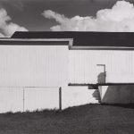 Wright Morris, White Barn, Connecticut, 1940 silver print, 1975
